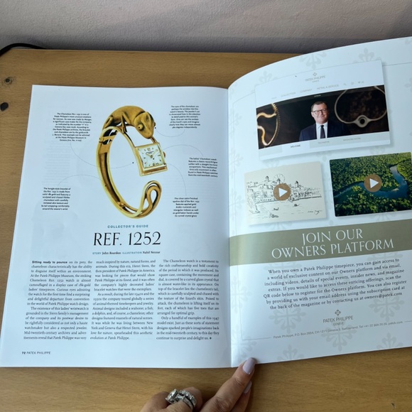 PATEK PHILIPPE WATCH MAGAZINE CATALOG VOLUME V NUMBER 4 2024 BRAND NEW FREE GIFT - Picture 8 of 16
